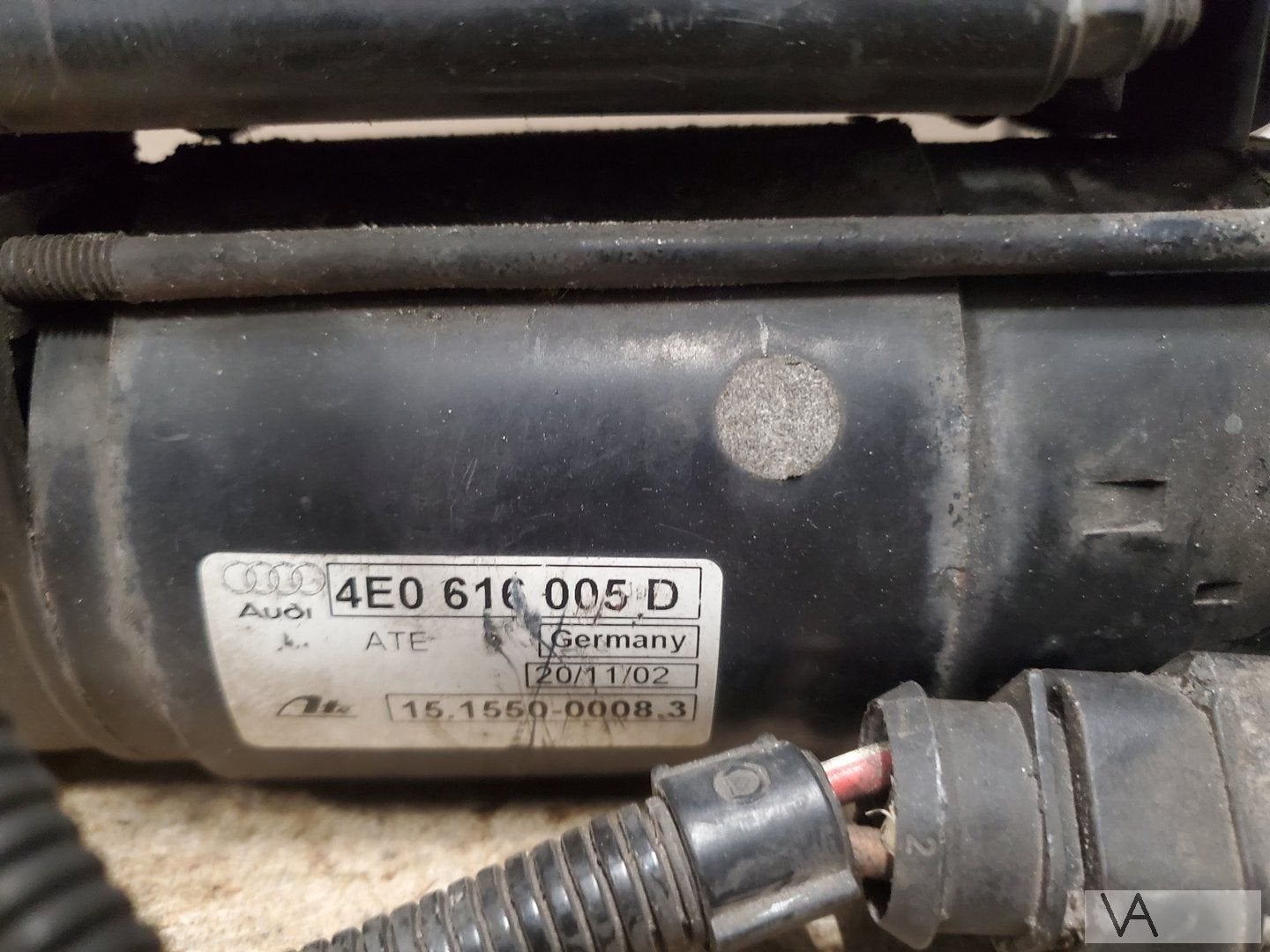 Audi A8 2002 - 2010 compressor luchtvering 4e0616005d €200, Auto-onderdelen, Gebruikt, -, -, -