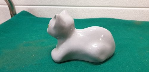beeld kat vintage, Ophalen of Verzenden