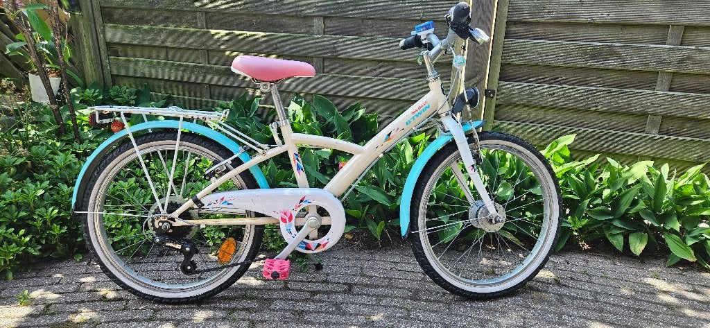 Kinderfiets B-Twin Misti Girl 520 (20 inch), Ophalen, Velgrem, BTWIN, 16 tot 20 inch