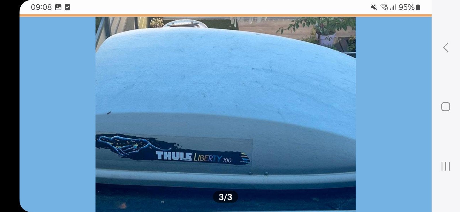 Thule Liberty 100 Dakkoffer - Ruime opslag voor uw reis, Auto diversen, Dakkoffers, Ophalen, Zo goed als nieuw