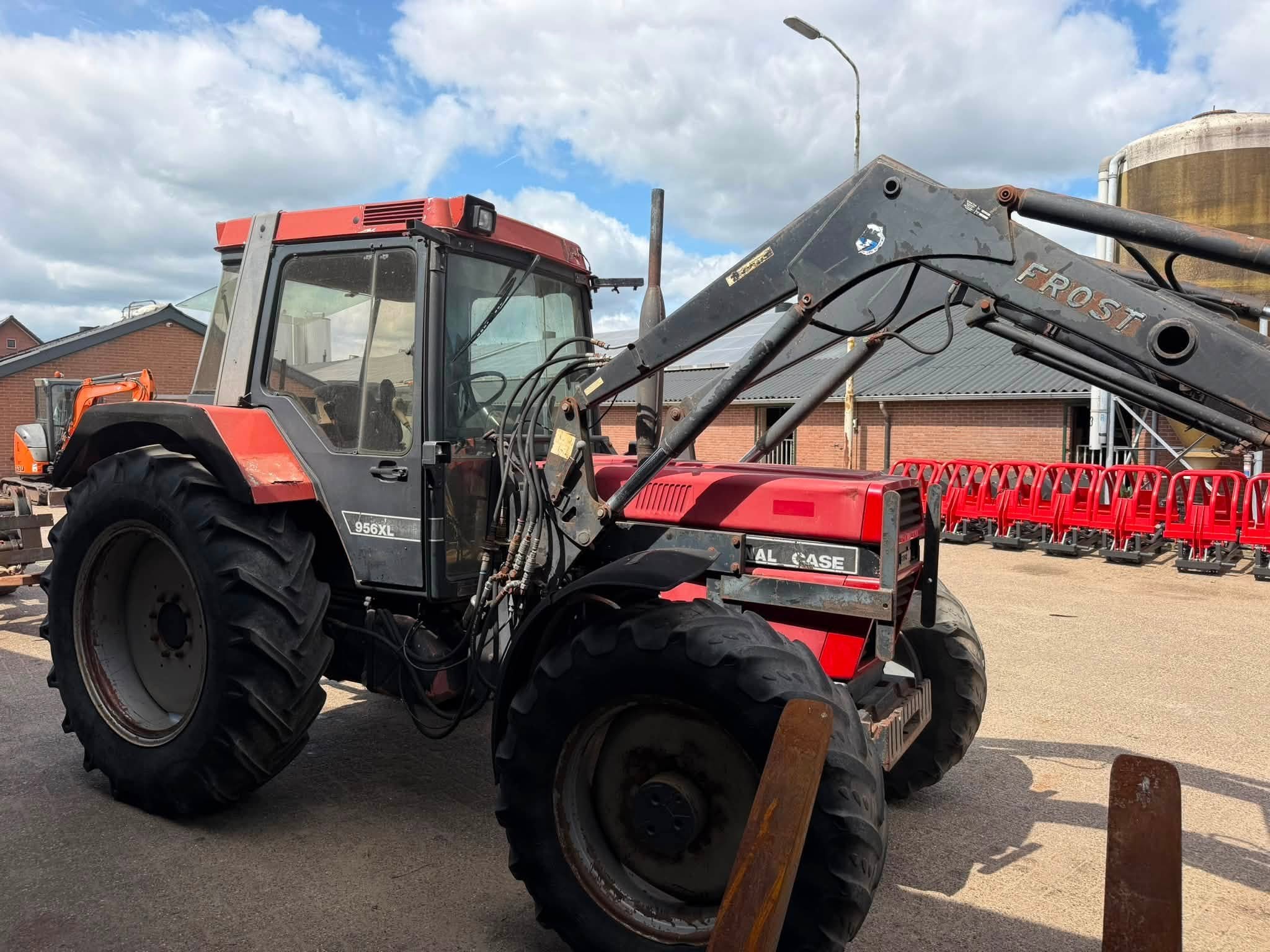 Case IH XL 956 Trekker met voorlader, Gebruikt, Case IH