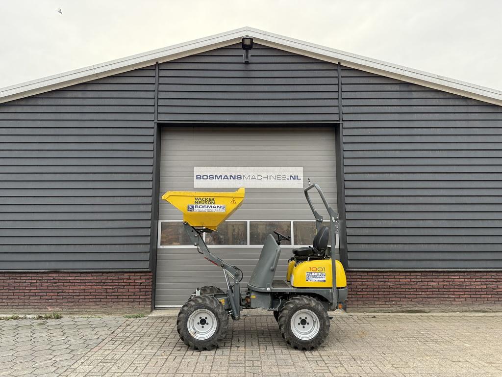 Wacker Neuson 1001 wieldumper, Zakelijke goederen