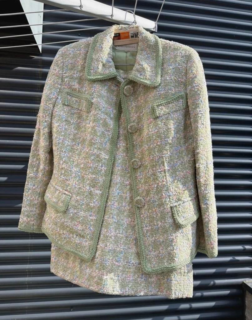 Zeer mooi mantelpakje van Wim Hemmink, maat 38/40, Kleding | Dames, Maat 38/40 (M), Kostuum of Pak, Ophalen of Verzenden, Zo goed als nieuw