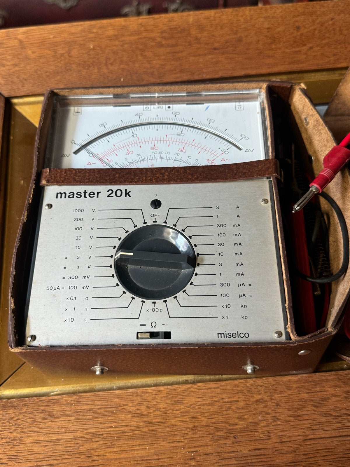 Miselco Master 20K Multimeter met handleiding, Ophalen of Verzenden, Gebruikt, Multimeter