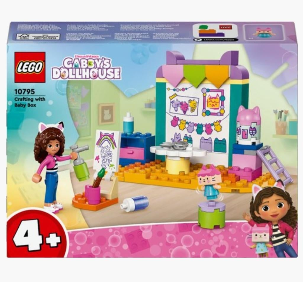 LEGO Gabby 10795 Crafting with Baby Box > NIEUW <, Ophalen of Verzenden, Nieuw, Complete set, Lego