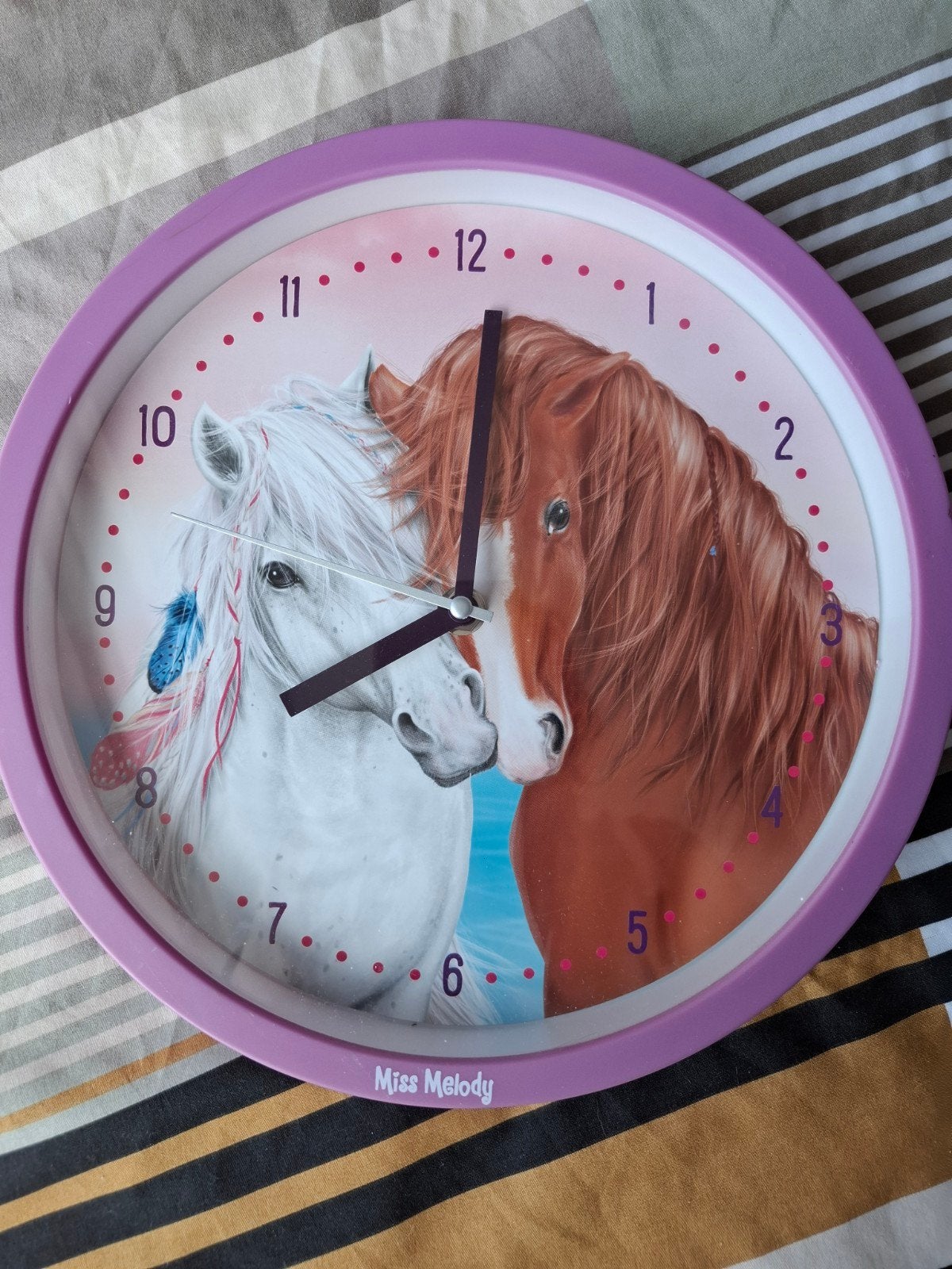 Paarden klok, Ophalen, Klok