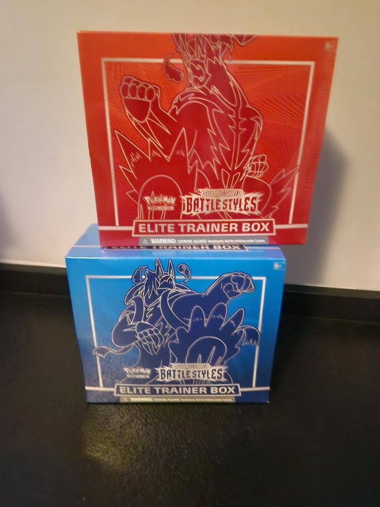 Battle Styles etb setje.Pokémon sealed elite trainer box tcg, Ophalen of Verzenden, Nieuw, Boosterbox