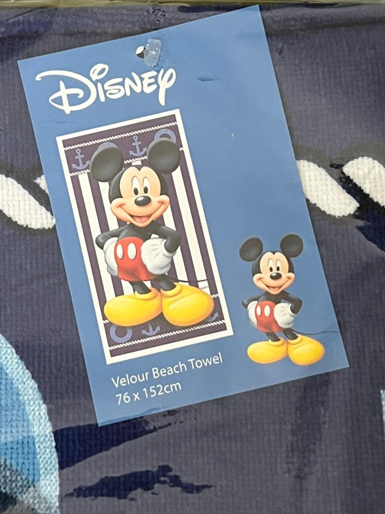 Disney strandlaken velours nieuw!!!, Verzamelen, Ophalen of Verzenden, Overige figuren, Zo goed als nieuw, Beeldje of Figuurtje