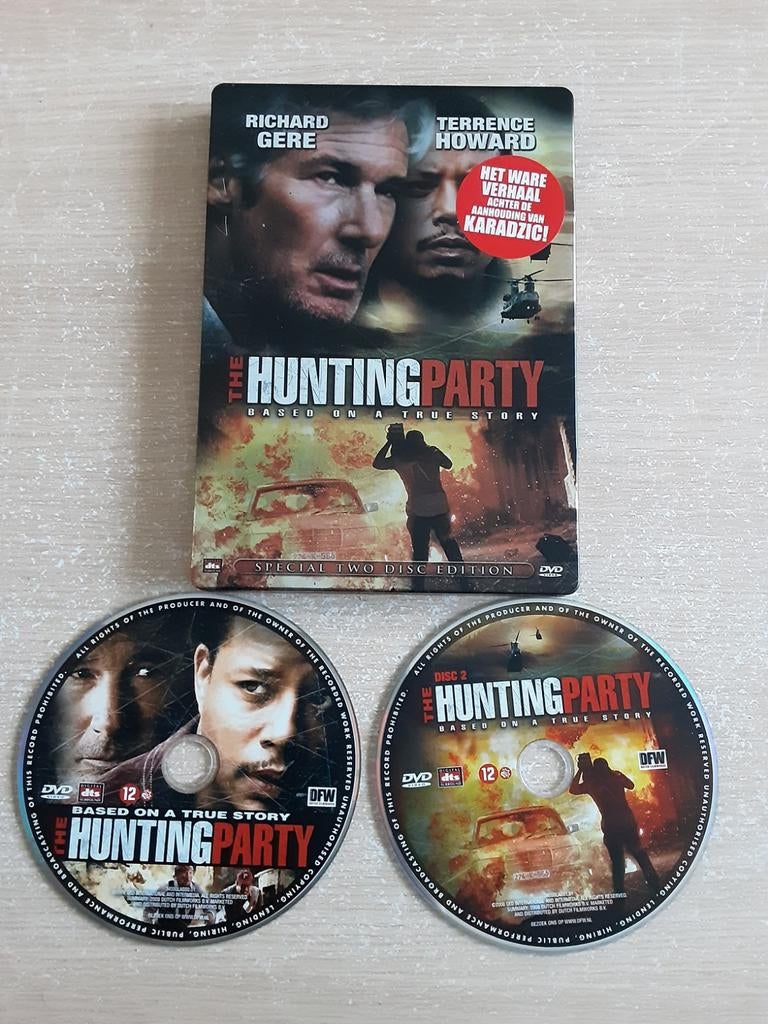 Film The Haunting Party (Richard Gere) stealbox, Vanaf 12 jaar, Ophalen of Verzenden, Actie, Boxset