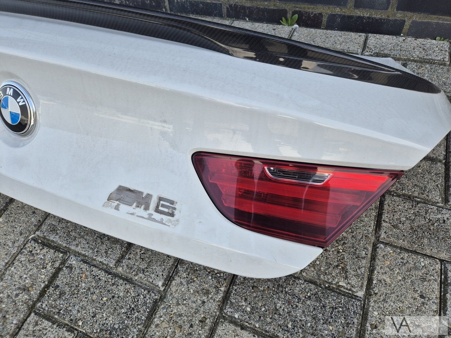 BMW 6 serie F06 2012 -2018 achterklep met lip M6 COMPETITION, Gebruikt, -, Ophalen of Verzenden, Achter
