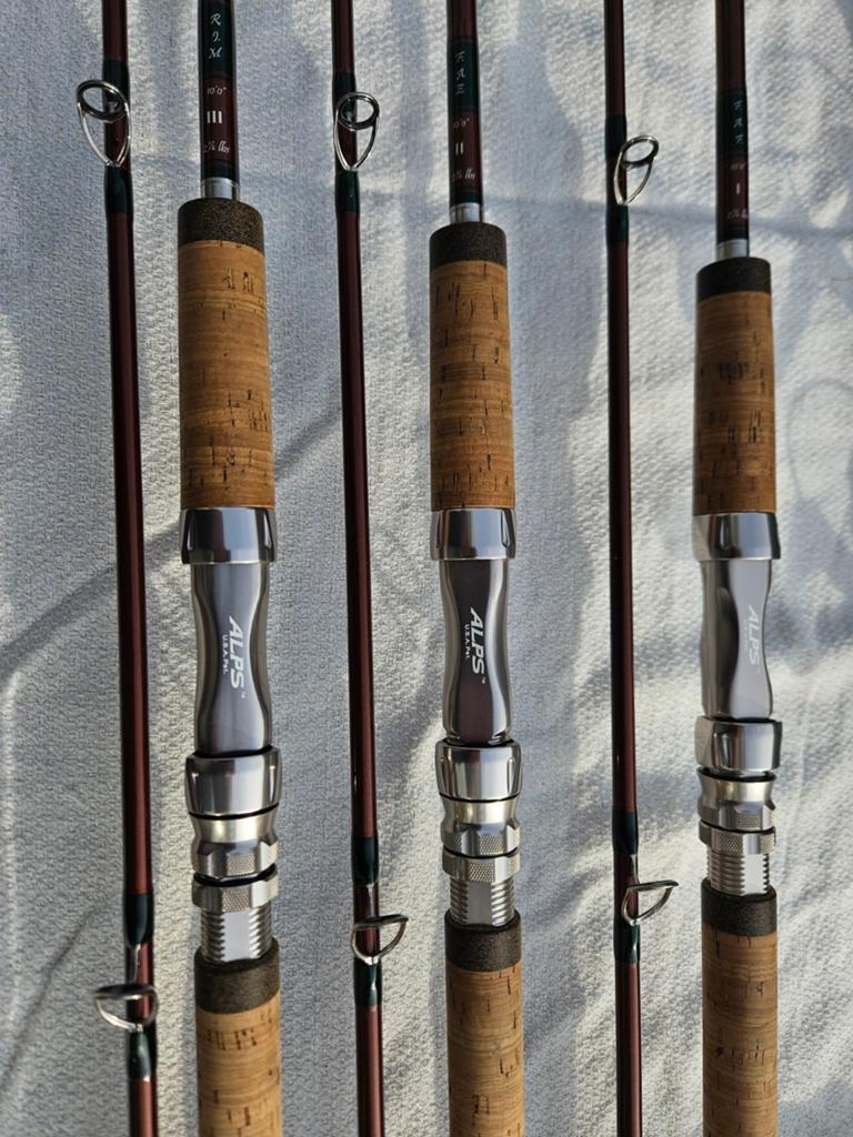 BB SpecimenRods 3 Lucky Strike in de Super-de-Luxe, Watersport en Boten, Hengelsport | Karpervissen, Ophalen, Zo goed als nieuw
