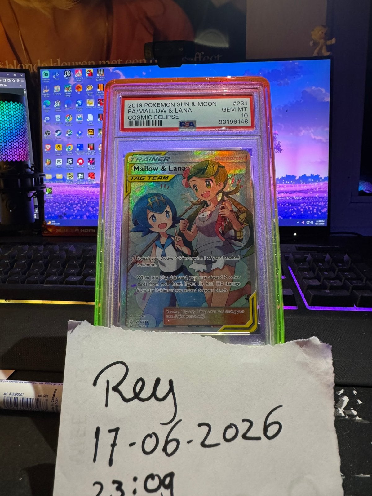 Pokemon PSA 10, Ophalen of Verzenden, Zo goed als nieuw