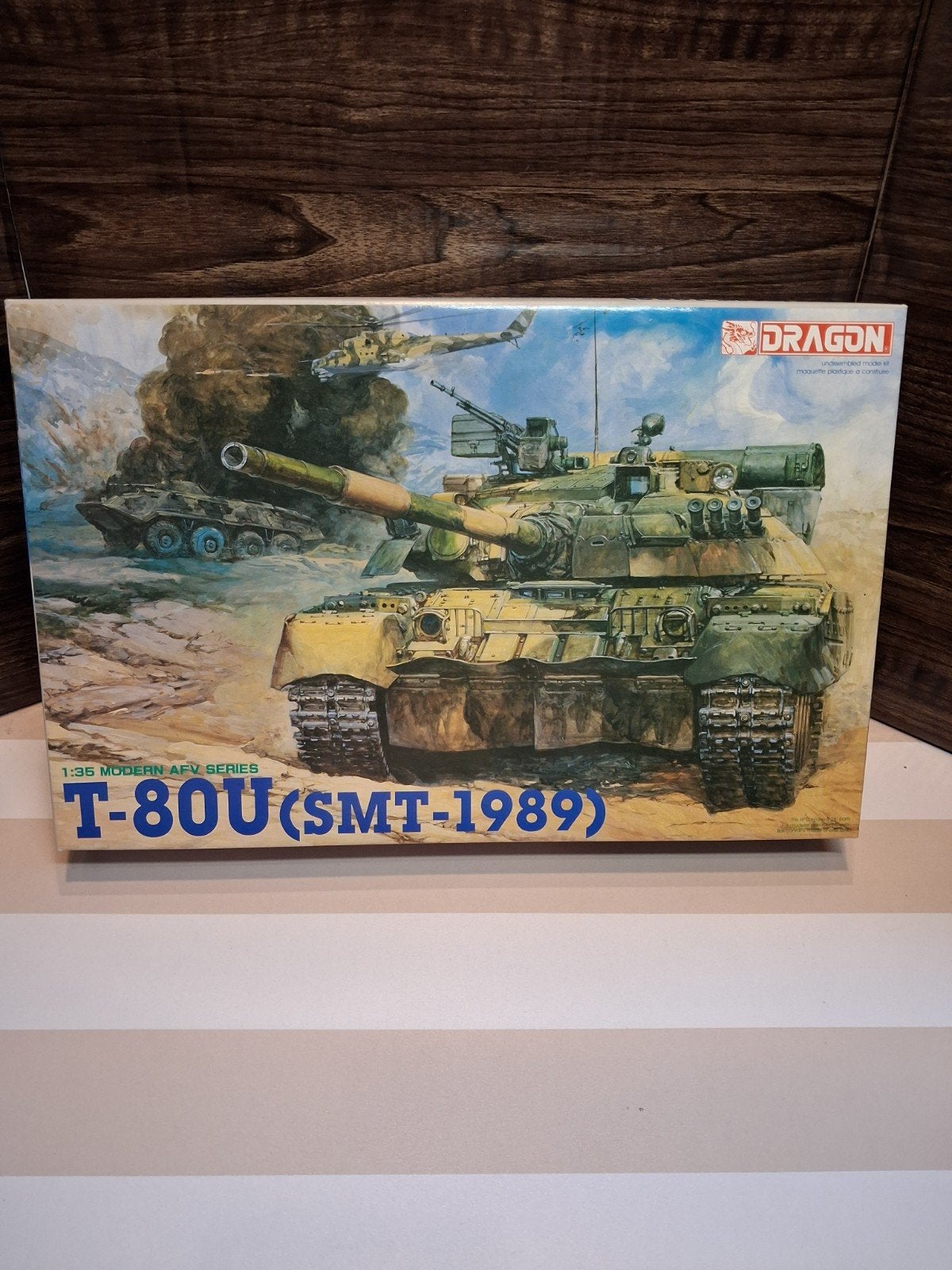 Dragon - T-80U (SMT-1989), Overige merken, Tank, 1:32 tot 1:50, Ophalen of Verzenden