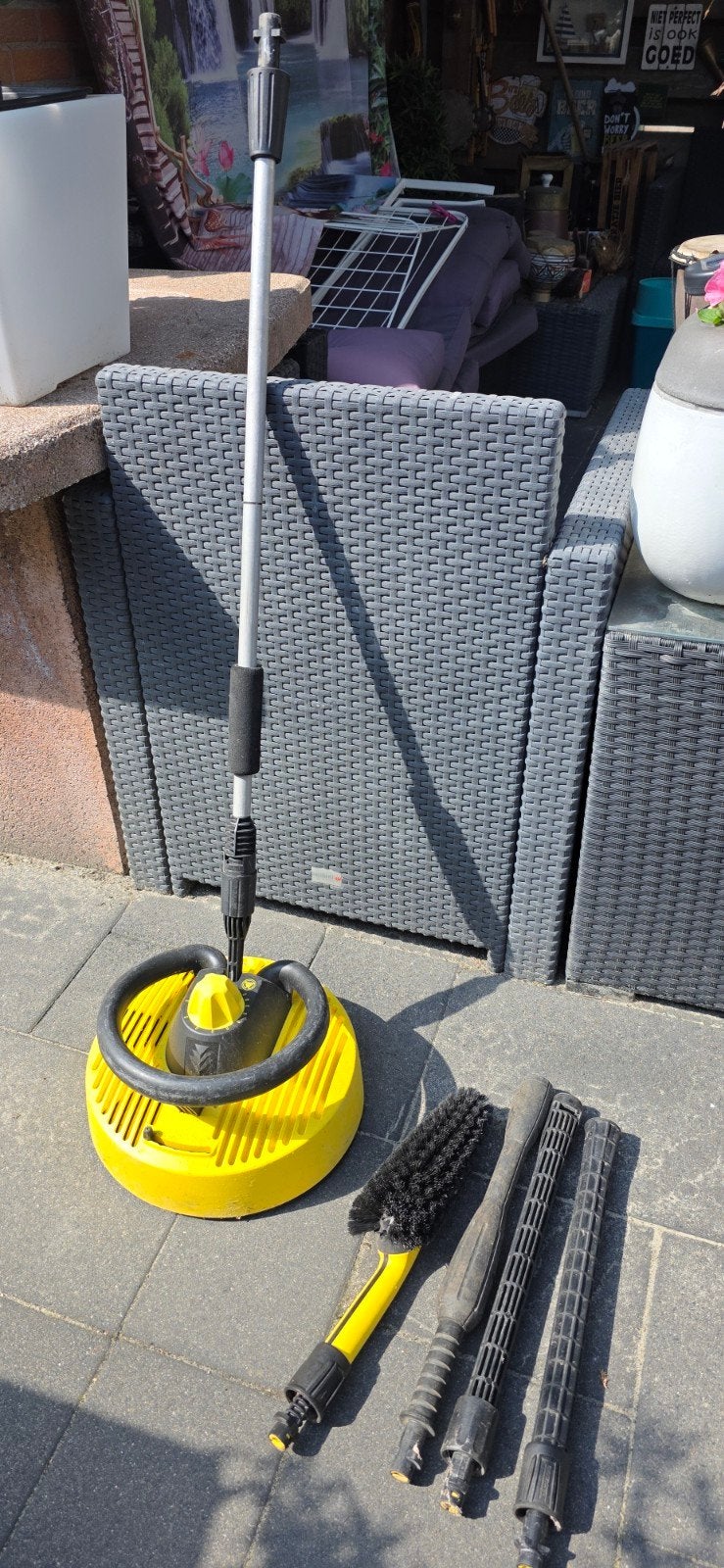 Karcher  terrasreiniger   en accessoires, Ophalen of Verzenden, Gebruikt, Elektrisch, Karcher