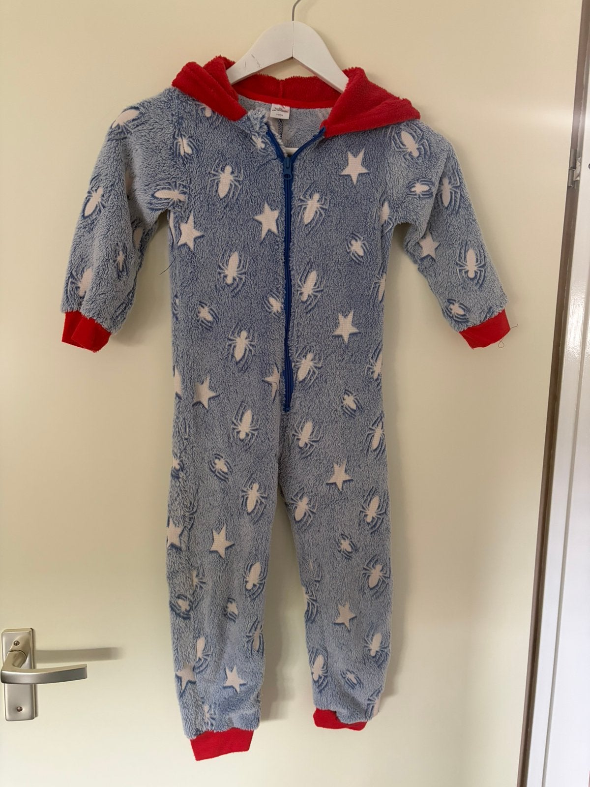 Onesie spiderman, Ophalen of Verzenden, Zo goed als nieuw, Jongetje of Meisje