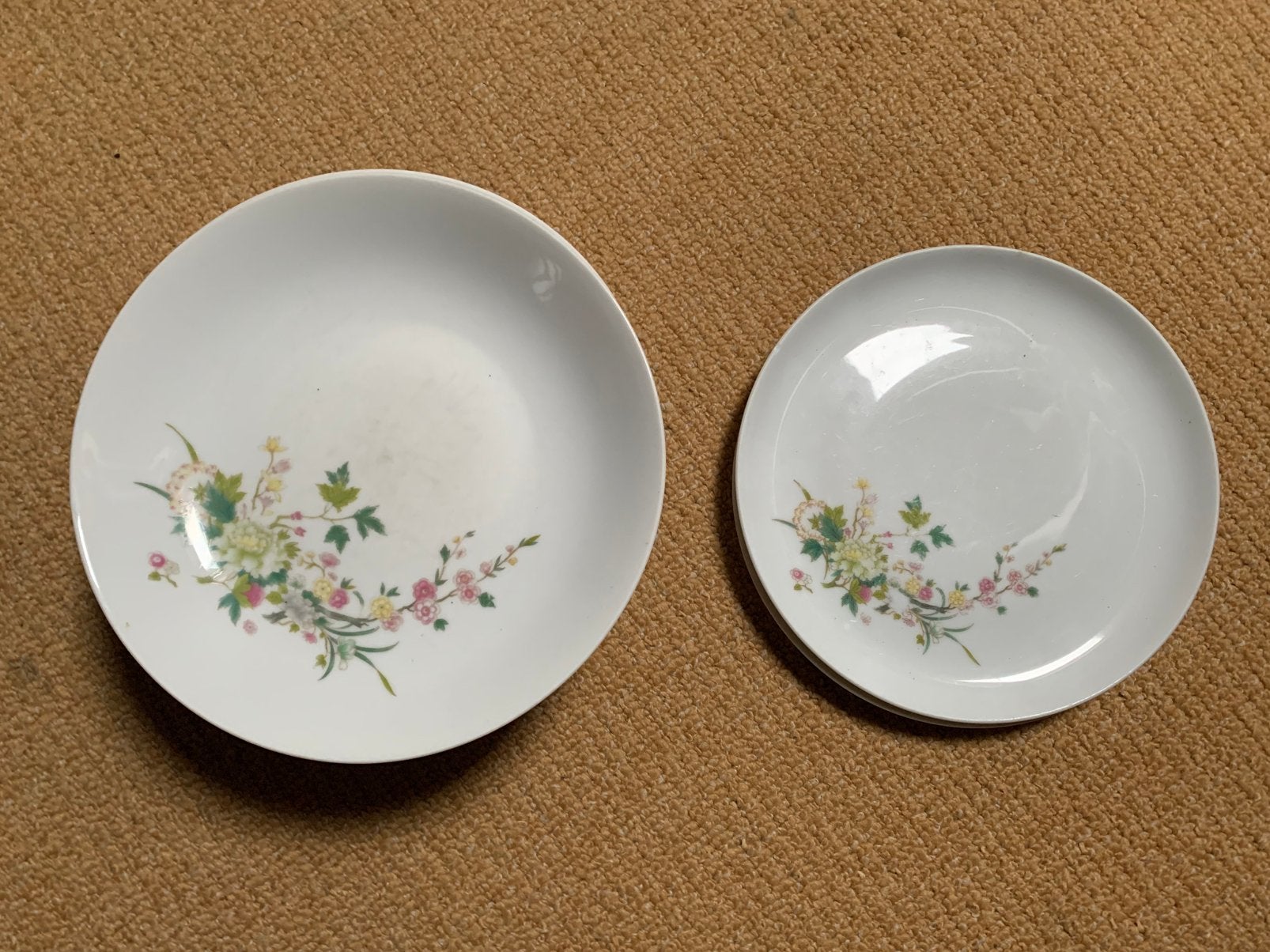 Eetborden, Gebruikt, Vintage, Ophalen of Verzenden, Bord(en)