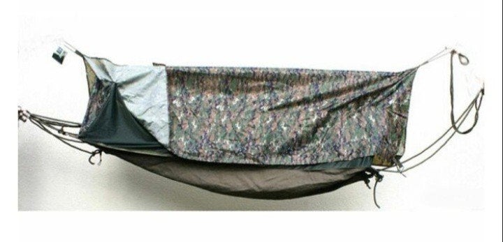 Hangmat Hammock Camouflage, Ophalen of Verzenden, Zo goed als nieuw, Tot en met 2