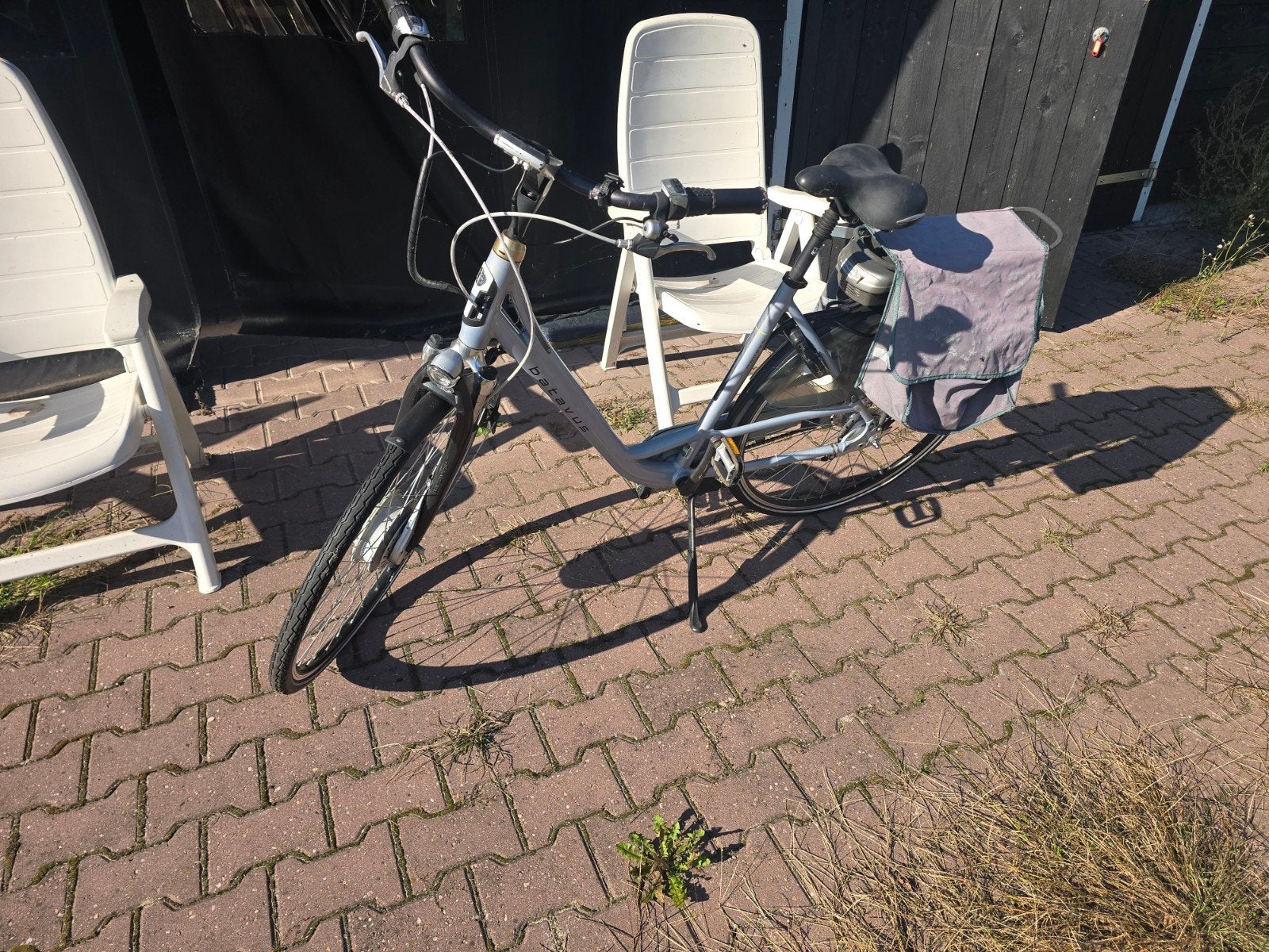 Batavus Damesfiets met Lage Instap en Fietstassen