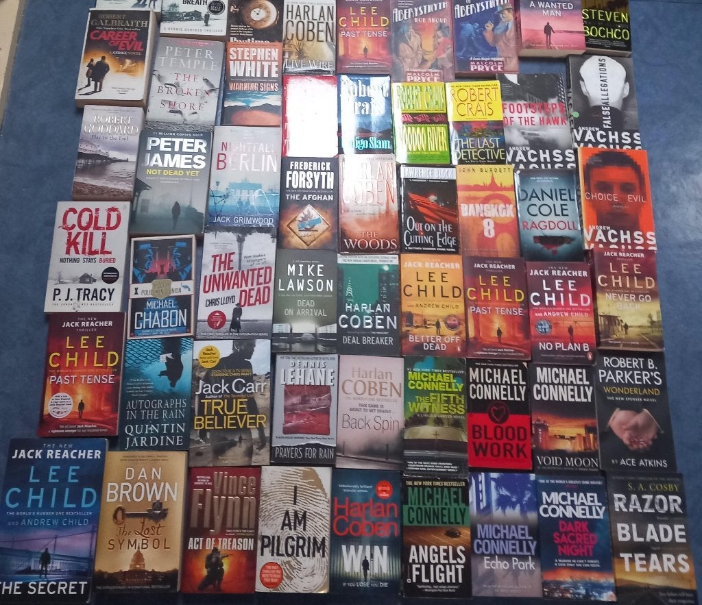 30x Michael Connelly, Deon Meyer,Lee Child, Dennis Lehane, D, Ophalen of Verzenden, Zo goed als nieuw