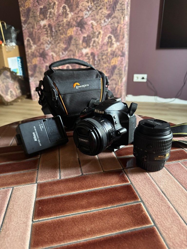 Nikon D3200, Ophalen, Gebruikt, Spiegelreflex, Cameratas