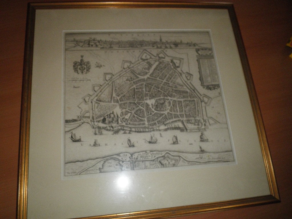 Oude prent Nijmegen, Ophalen, Voor 1940, Gebruikt