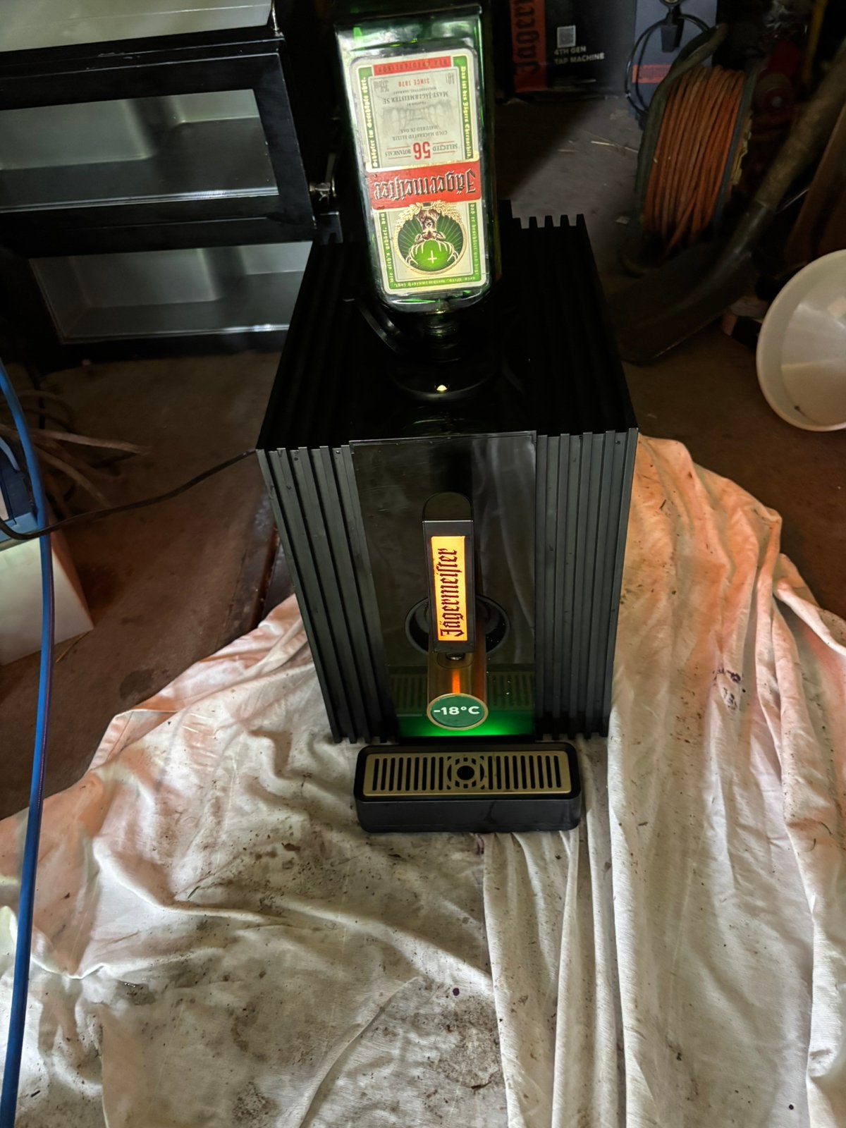Jägermeister TAP Machine Shot Machine Dispenser LED Dispens, Ophalen of Verzenden, Zo goed als nieuw, Overige merken
