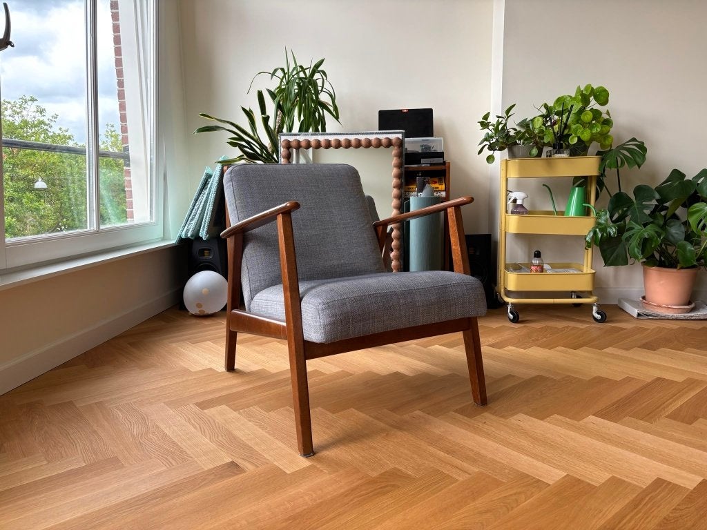 IKEA Ekenaset Fauteil, Ophalen, Gebruikt, 75 tot 100 cm, Midcentury, Scandinavian, MCM