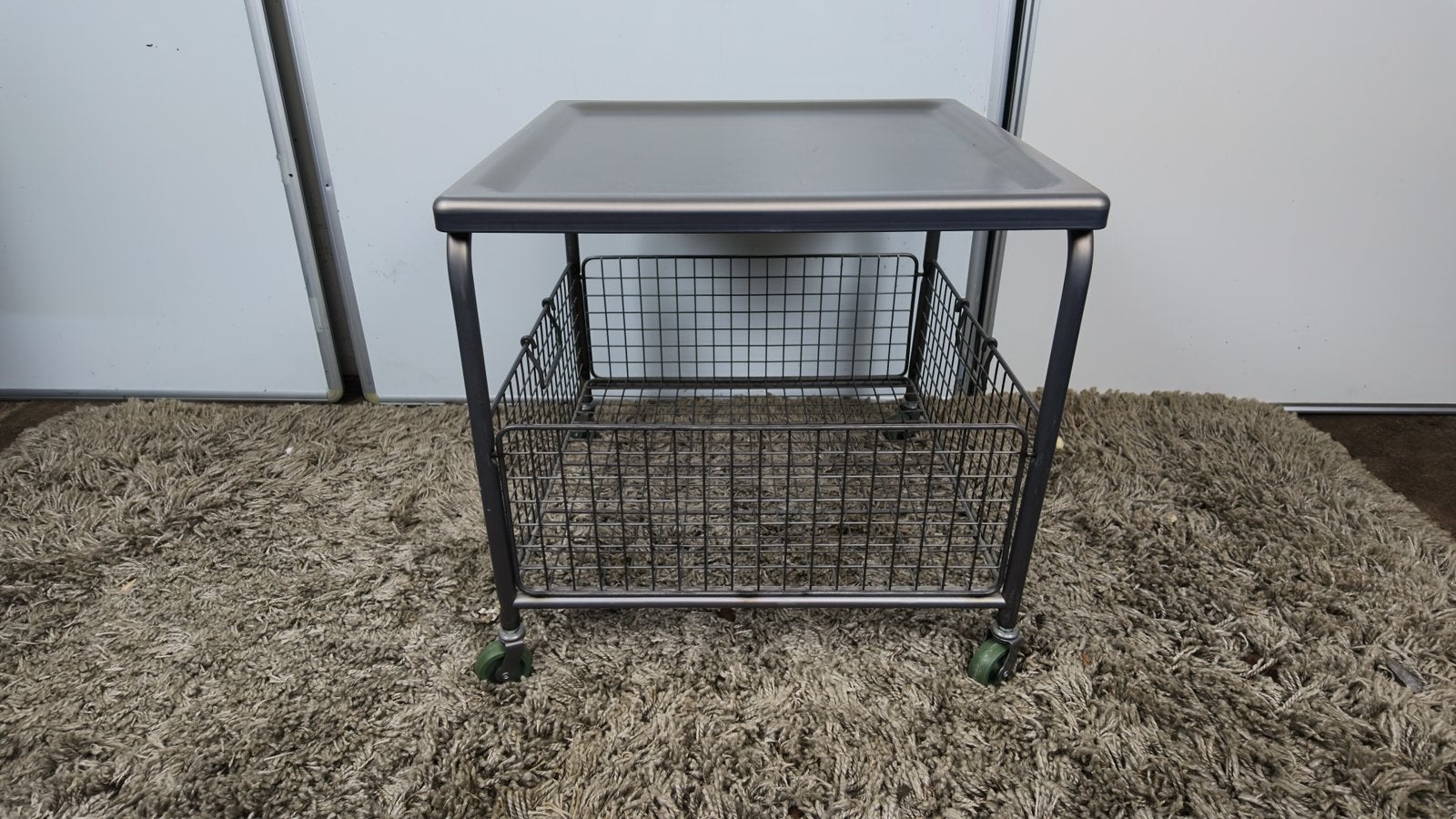 Vintage IKEA LILLERÖD serveerwagen / trolley op wielen, Ophalen, Ikea, Gebruikt, Minder dan 45 cm