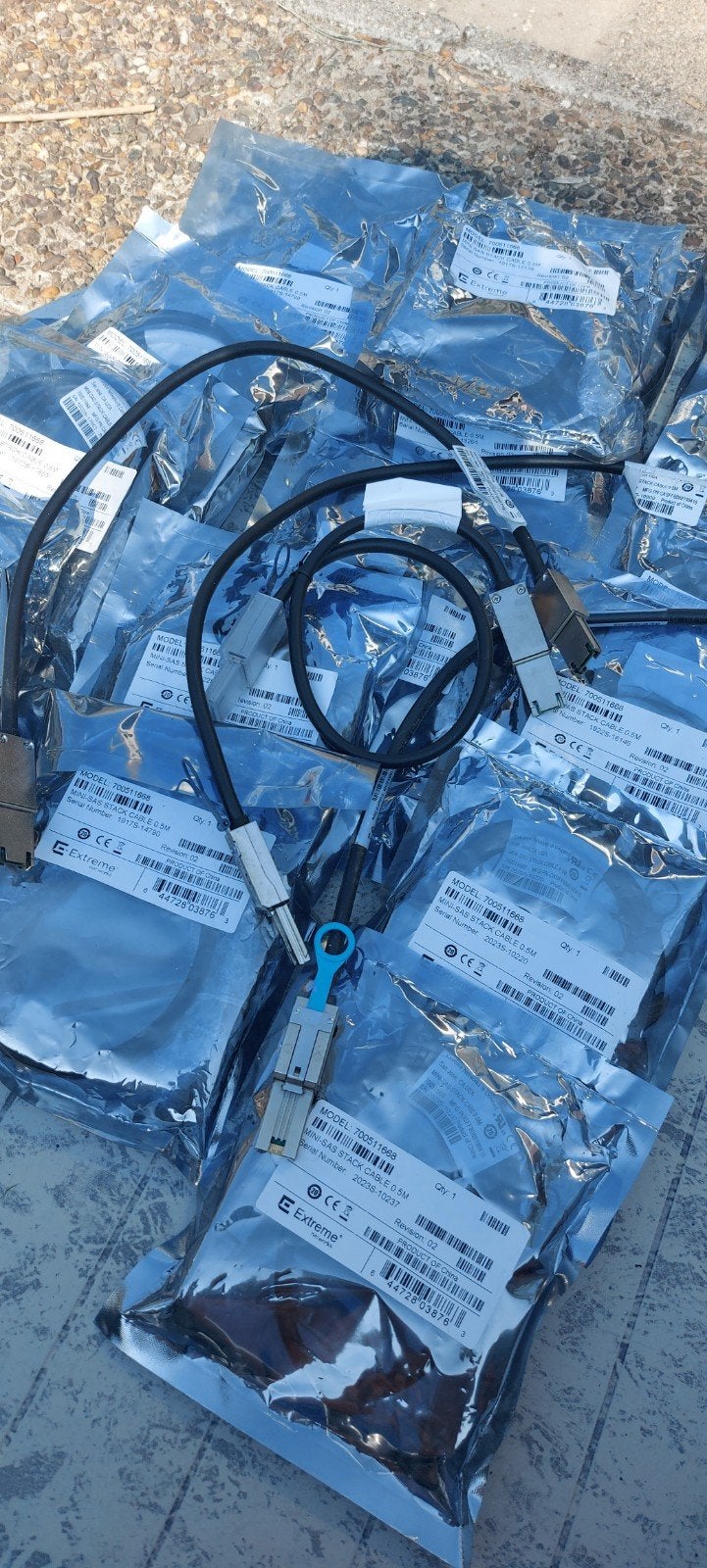 Extreme Networks Mini-SAS Stack Kabel 0.5M - Model 700511668, Ophalen of Verzenden, Nieuw