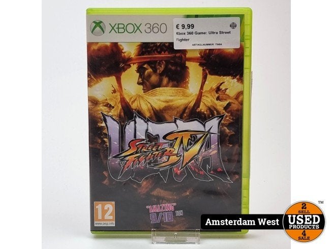 Xbox 360 Game: Ultra Street Fighter IV, Microsoft, Zo goed als nieuw, Support@microsoft.com, Microsoft Corporation
One Microsoft Way
Redmond, WA 98052-6399
USA