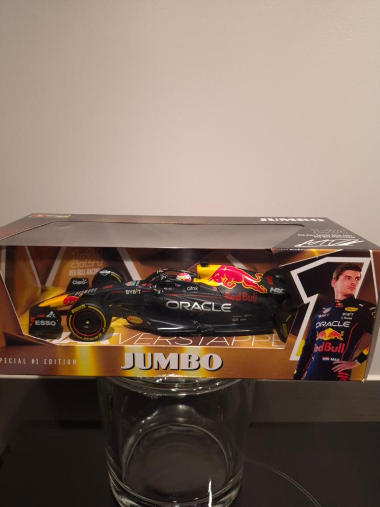 NIEUW Verstappen Jumbo Bburago Formule 1 Auto's - 6 Stuks, Ophalen of Verzenden, Nieuw, Auto, Bburago