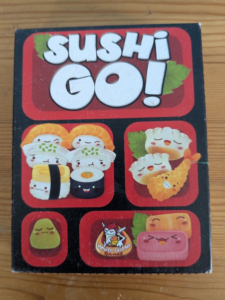 Sushi go spel, Hobby en Vrije tijd, Gezelschapsspellen | Kaartspellen, Ophalen, Gebruikt, White Goblin Games