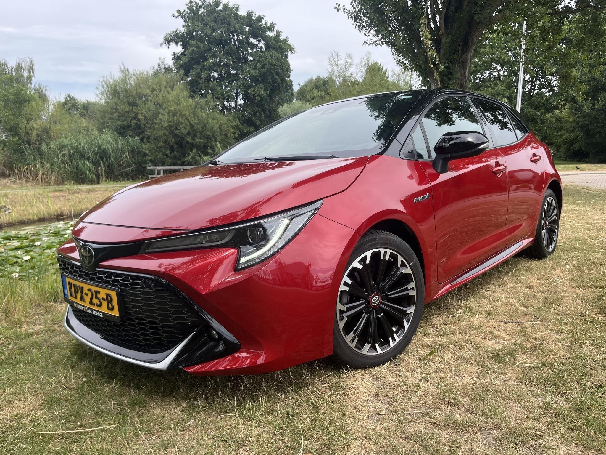 Toyota Corolla 1.8 Hybrid GR Sport e-CVT Topst., Auto's, Toyota, Gebruikt, 4 cilinders, Corolla, 98 pk
