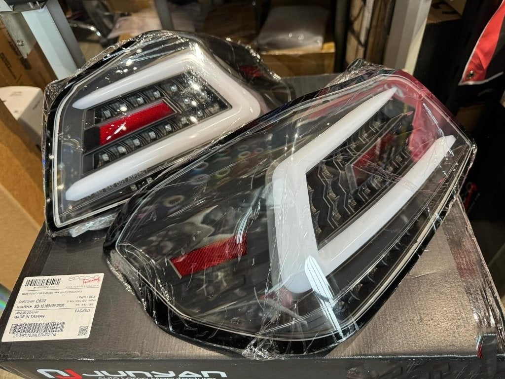 Spec-D Led achterlichten zwart - Subaru WRX + STI 15-21, Ophalen of Verzenden