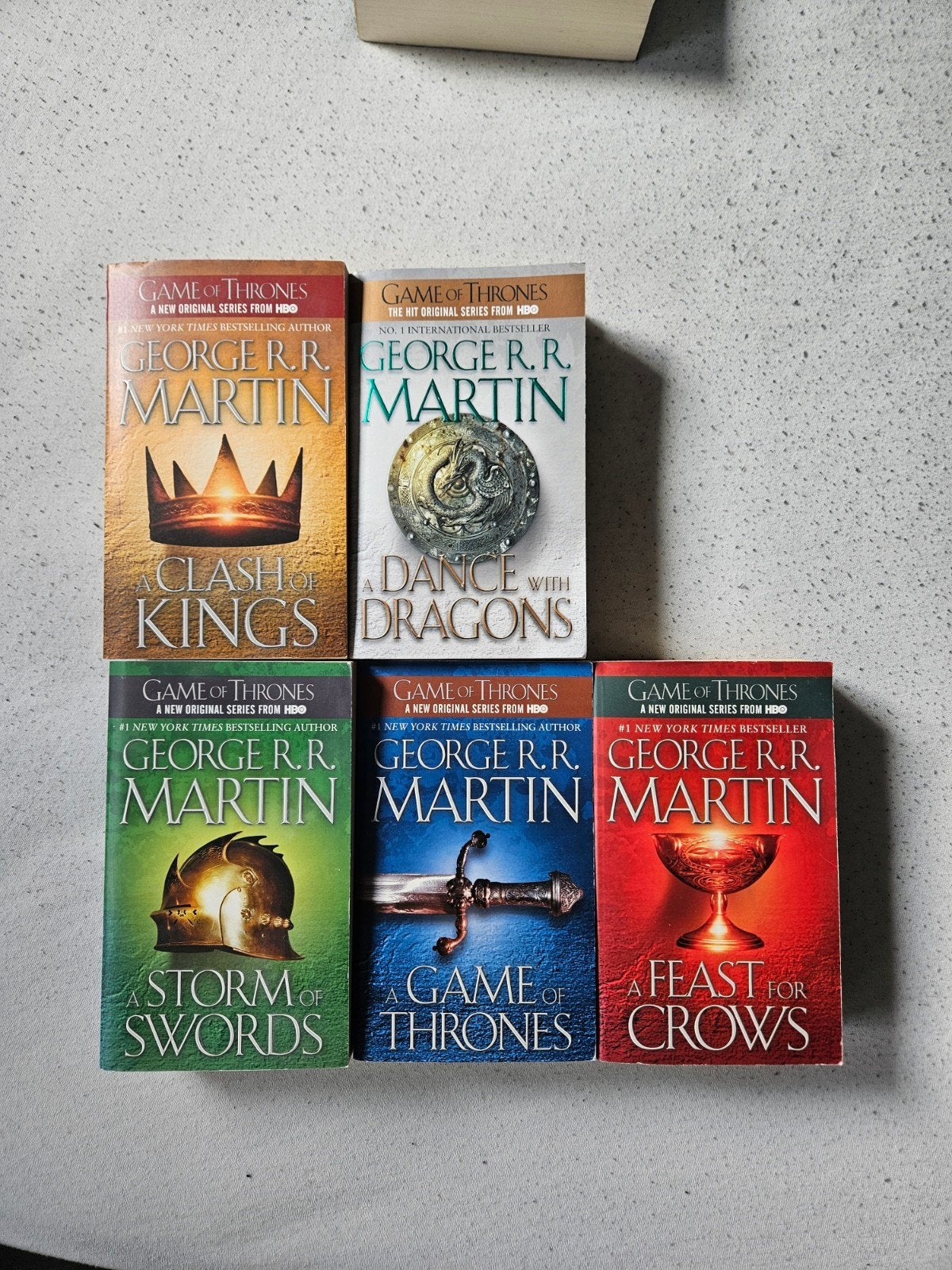 Game of Thrones boekenreeks - A Song of Ice and Fire, Ophalen of Verzenden, Gelezen, George R.R. Martin