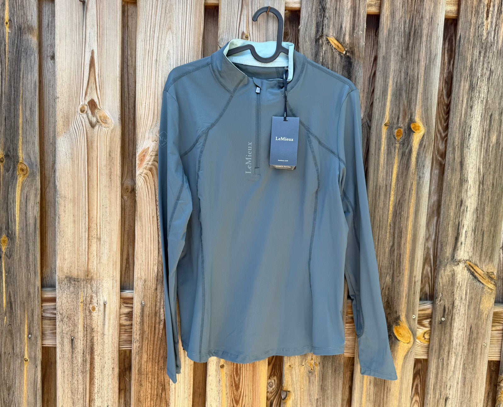 Nieuwe LeMieux Baselayer base layer Petrol maat 42, L, Dressuur, Overige merken, Ademend