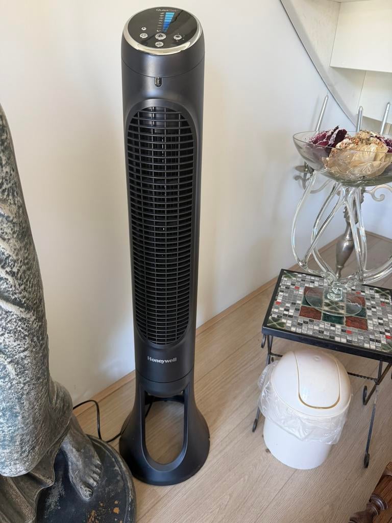 NIEUWE VENTILATOR VAN HONYWELL MET AFSTAND EN DOOS, Witgoed en Apparatuur, Ventilatoren, Ophalen of Verzenden, Zo goed als nieuw