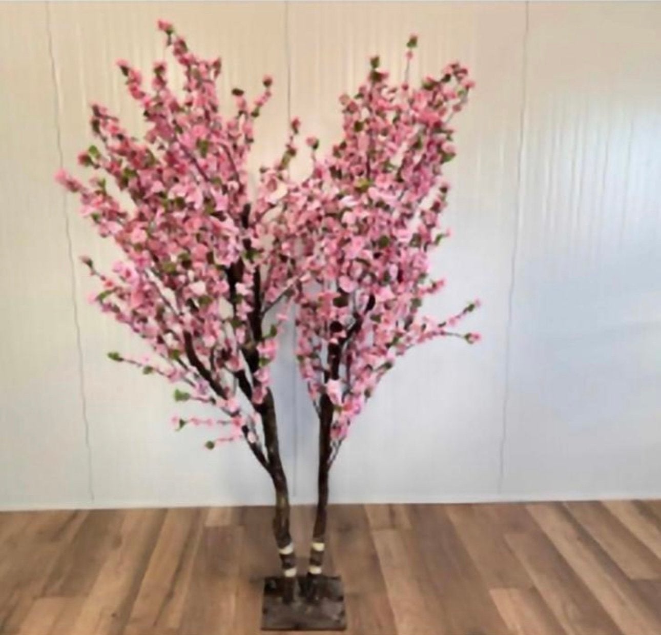Grote kunst bloesemboom roze – decoratie, Ophalen, Zo goed als nieuw