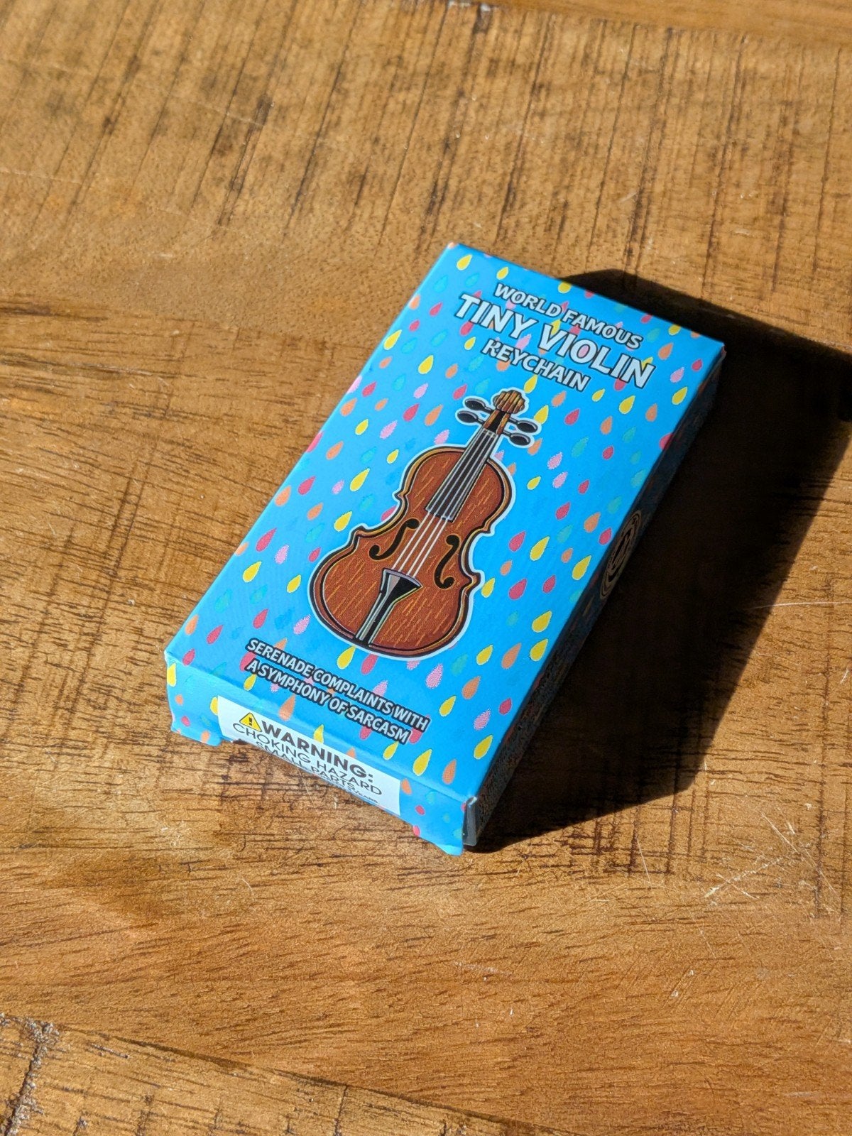 Kleine Muziek Viool Sleutelhanger - Dr Dingus, Ophalen of Verzenden, Nieuw, Overige typen