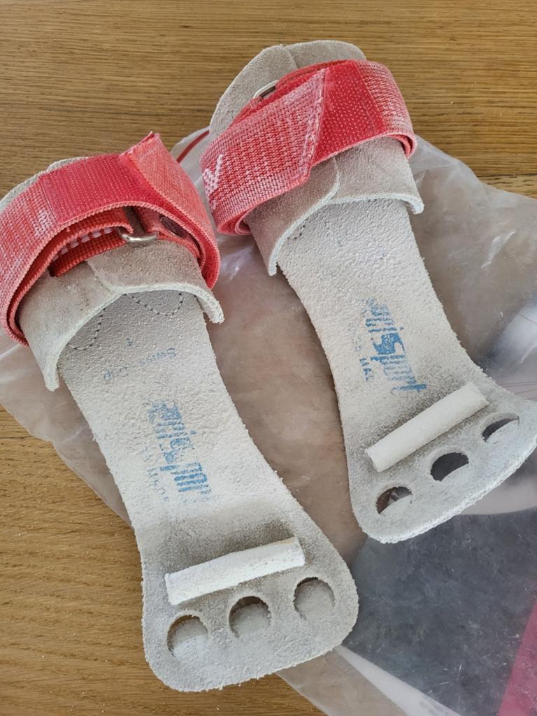 Reisport leertjes voor rekstok, Sport en Fitness, Maat 36 t/m 42, Ophalen of Verzenden, Gebruikt, Materiaal
