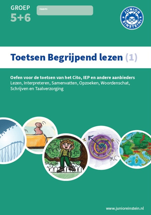 Toetsen begrijpend lezen deel 1 (groep 5+6), Boeken, Ophalen, Zo goed als nieuw, Overige niveaus, Nederlands