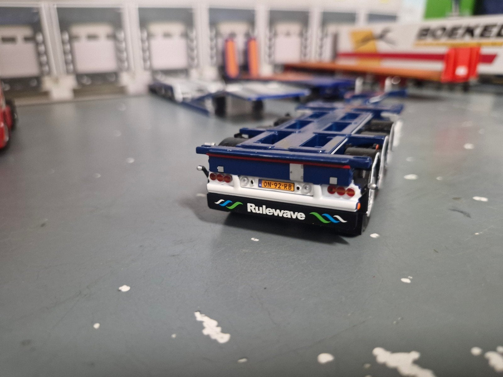 container chassis 20 tot 45 fth wsi, Hobby en Vrije tijd, Modelauto's | 1:50, Ophalen of Verzenden, Zo goed als nieuw, Bus of Vrachtwagen