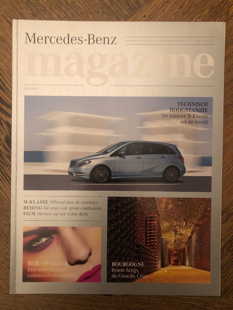 Mercedes-Benz Magazine Q3 2011 nieuwe ML / M en B klasse!, Nieuw, Mercedes-Benz, Mercedes, Ophalen of Verzenden