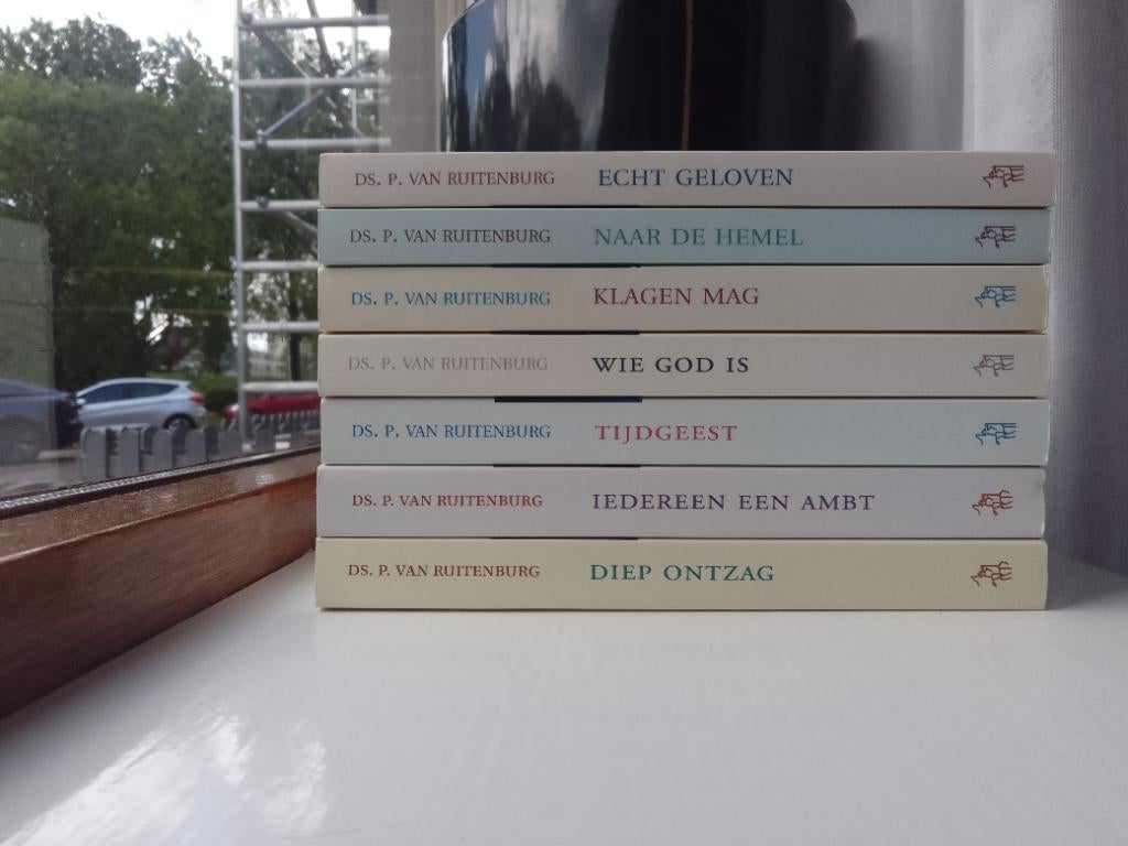 Diverse boeken van ds. P. van Ruitenburg, Boeken, Godsdienst en Theologie, Zo goed als nieuw, Christendom | Protestants, Ophalen of Verzenden