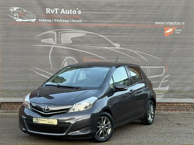 Toyota Yaris 1.3 VVT-i Aspiration 1ste eigenaar,Airco,Achter, Voorwielaandrijving, Euro 5, Stof, Gebruikt