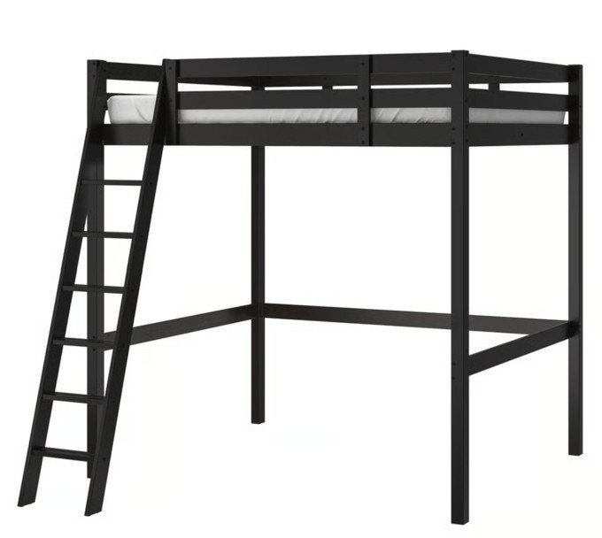 IKEA Stora Frame hoogslaper 140x200 (netjes), Ophalen, Gebruikt, Hoogslaper, 140 cm