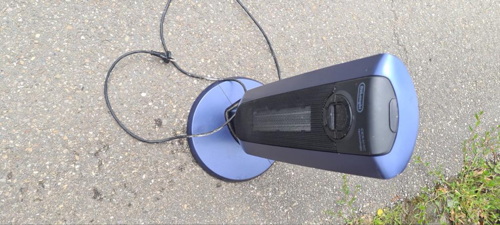 Delonghi kachel, Ophalen of Verzenden, Zo goed als nieuw, Elektrisch, Vrijstaand