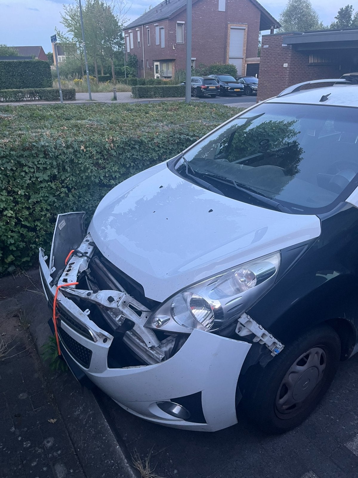 Chevrolet spark Compleet of in onderdelen, Ophalen, Chevrolet, Wit, Handgeschakeld