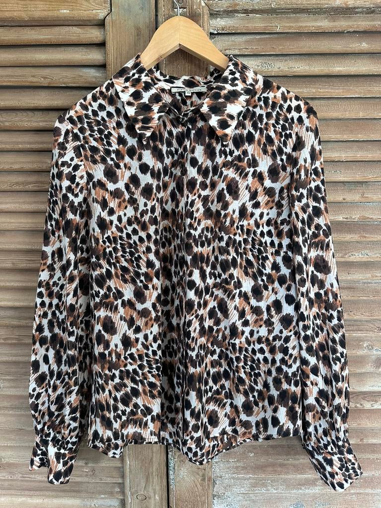 Fifth House blouse panter print, Ophalen of Verzenden, Zo goed als nieuw, Maat 38/40 (M), Overige kleuren