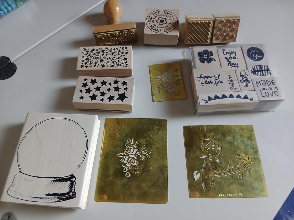 Stempels voor kaarten maken of postcrossing, Ophalen of Verzenden, Zo goed als nieuw, Clearstamp